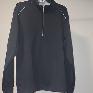 Nike Golf Black Dri-FIT Pullover